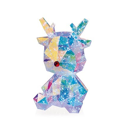 31cm Premier Dream Light Reindeer With 100 White LED Lights - Battery Operated