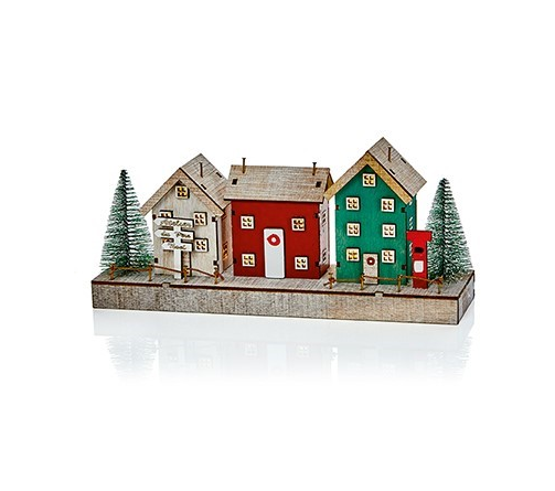 Premier 25cm Lit Wooden House Scene