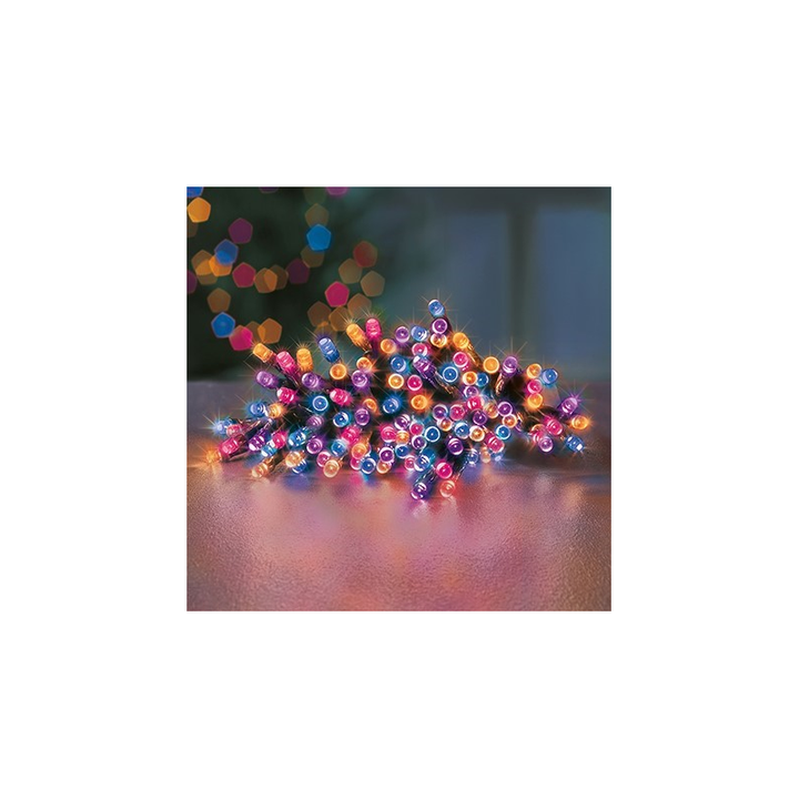 Premier Decorations 600 Multi Action Battery Operated LED Lights ...
