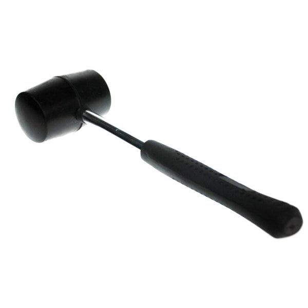 Rubber Steel Shaft Camping Tent Mallet - 8oz - Towsure