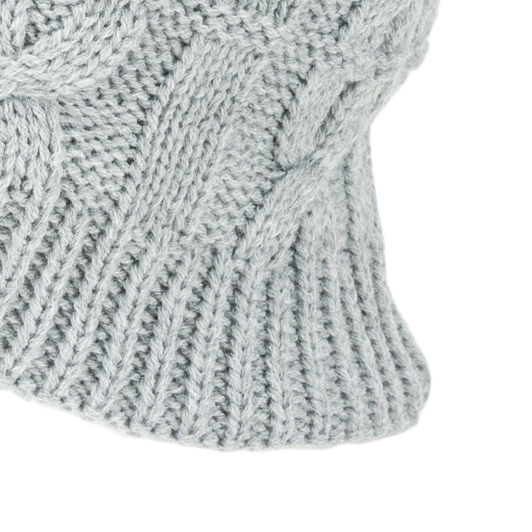Sealskinz Waterproof Cable Knit Beanie Hat - Grey Marl - Towsure