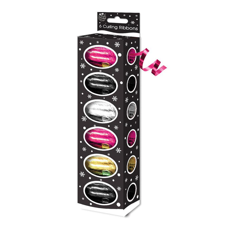 Set of 6 Curling Ribbons for Crafts & Gift Wrap - Towsure