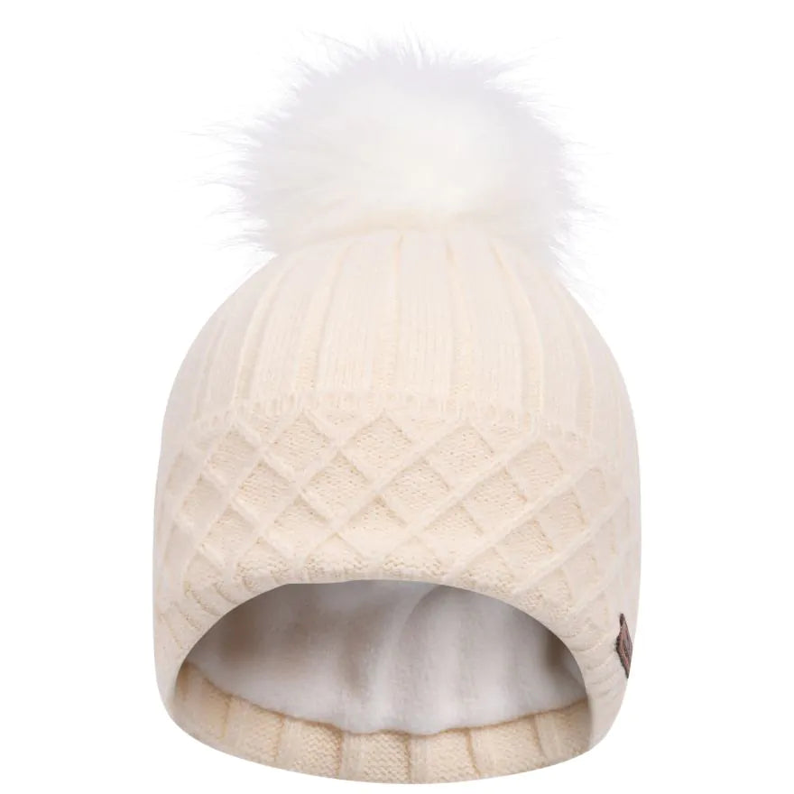 Trespass Alisha Knitted Bobble Hat Womens | Stralia