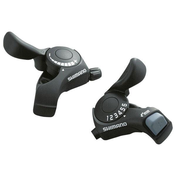 Shimano Easy Shift Thumb Gear Levers 18 Speed Left and Right Set