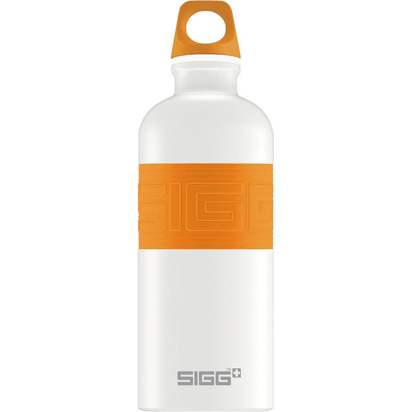 SIGG Pure White Touch Water Bottle 0.6L-Orange - Towsure