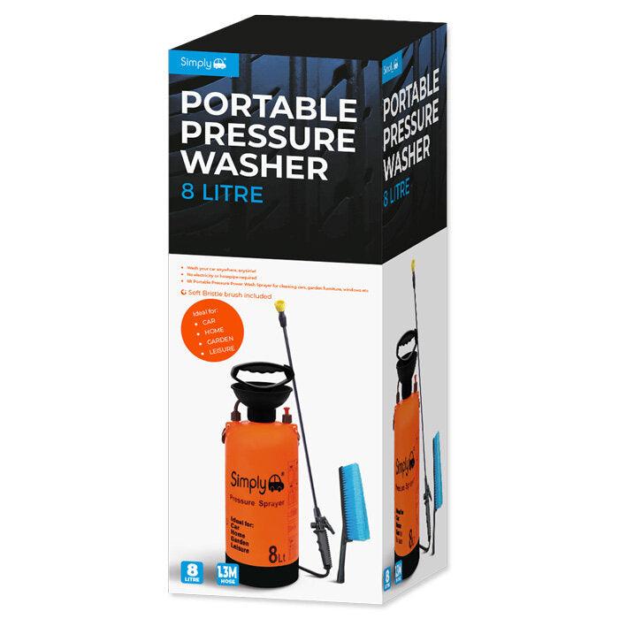 Simply Portable Pressure Washer - 8 Litres - Towsure