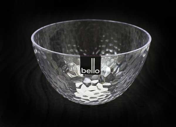 Small Clear Dimple Effect Bello Bowl - Towsure