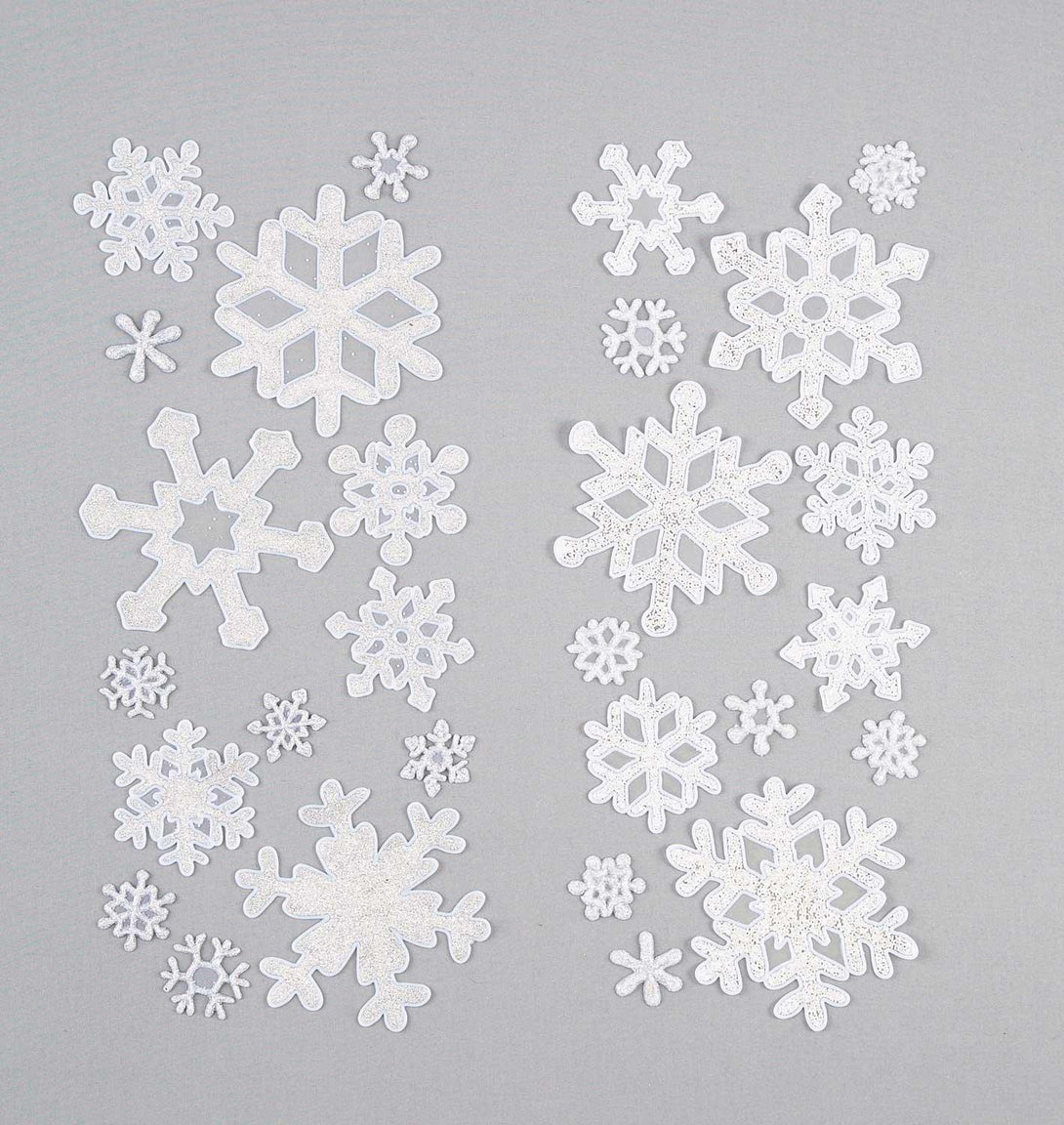 Snowflakes Christmas Window Stickers - Towsure