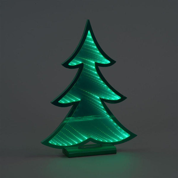 Snowtime 40cm LED Standing Infinity Tree - Towsure