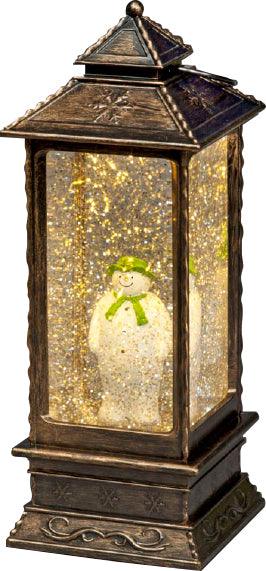 Snowtime B/O 28cm Copper Water Lantern With Warm White LEDs - Towsure