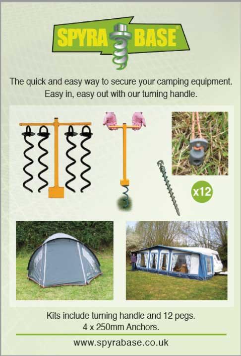 Spyra Base Camping Kit - Anchors & Pegs - Towsure
