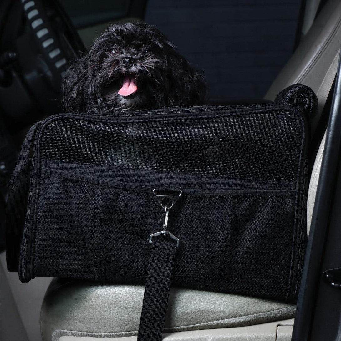 Streetwize Deluxe Foldable Small Dog Car Carrier - Towsure