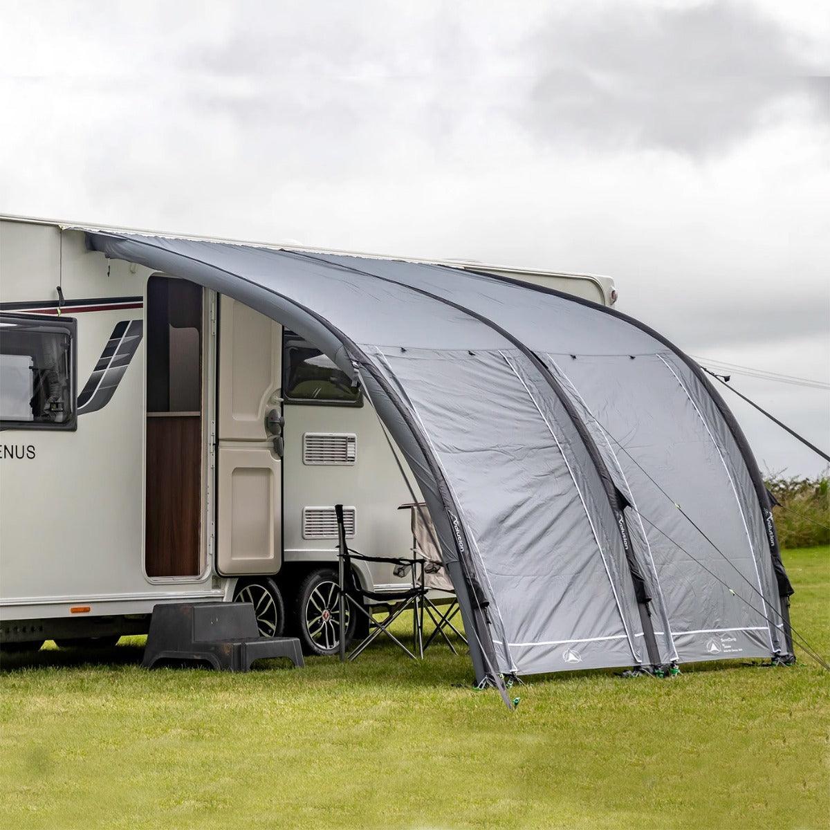 Sunncamp Arco Air 300 Sun Canopy For Caravan And Campervan Easy Pitch Sunncamp Arco Air 300 Sun Canopy For Caravan And Campervan Easy Pitch