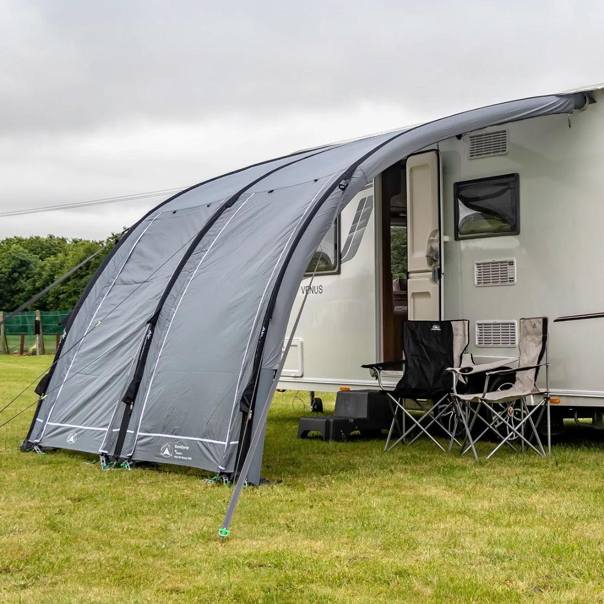Sunncamp Arco Air 300 Sun Canopy For Caravan And Campervan Easy Pitch Sunncamp Arco Air 300 Sun Canopy For Caravan And Campervan Easy Pitch