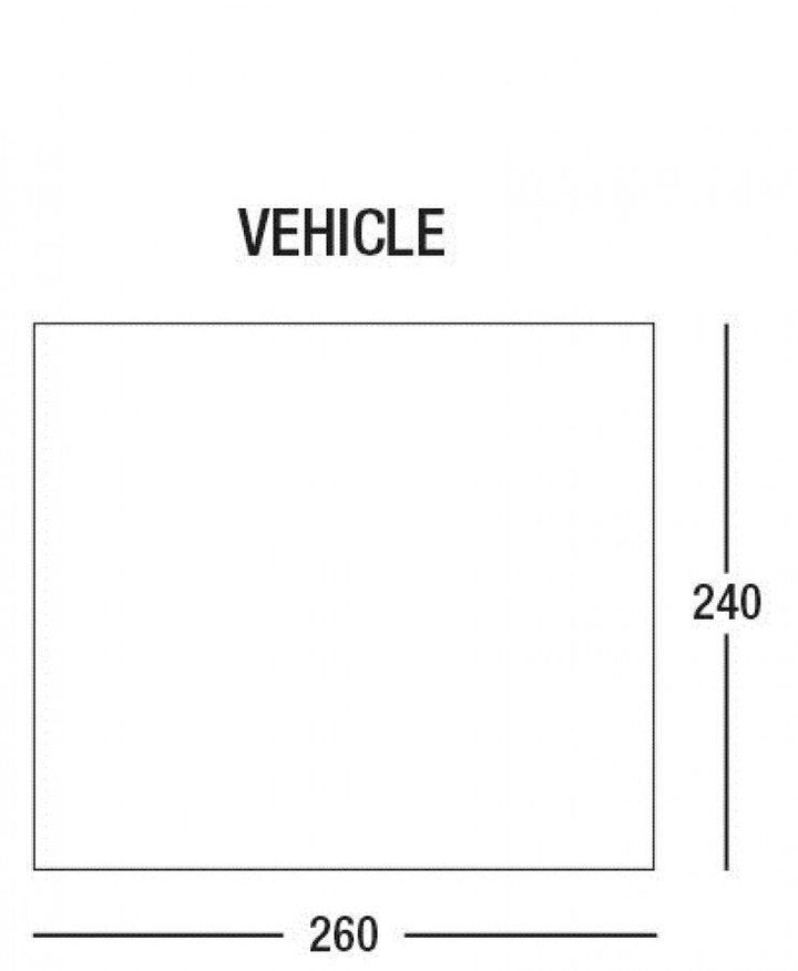 SunnCamp Swift Verao 260 Van Awning - Towsure