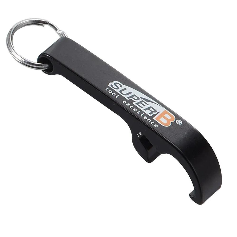 Super-B 3.2mm Spoke Key & Bottle Opener Keyring - Towsure