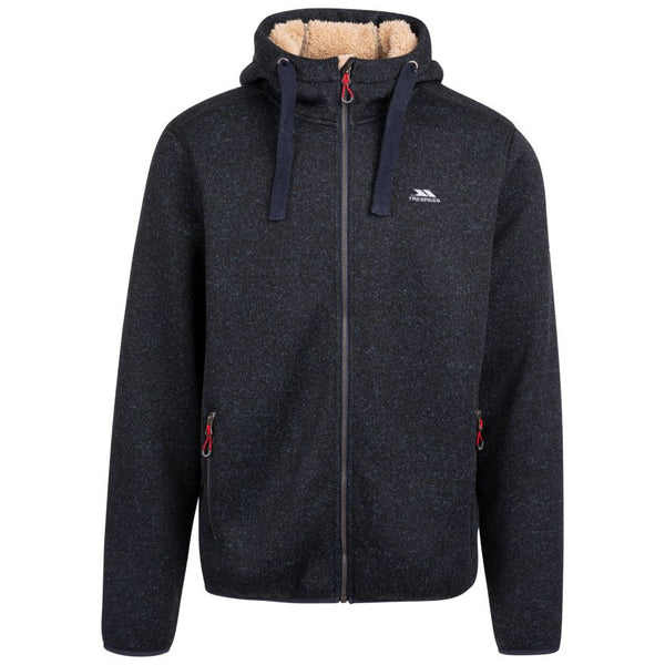 Trespass Men's Tableypipe Fleece Hoodie - Navy Marl