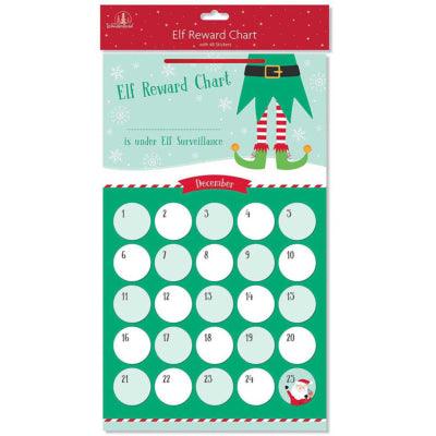 Tallon Elf Reward Chart With Stickers