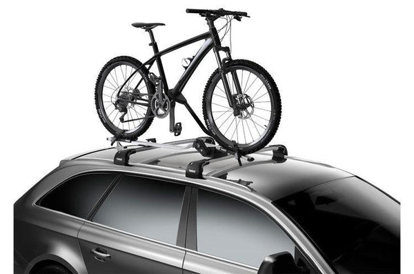 Thule ProRide 598 Roof Bar Cycle Carrier (20kg) - Silver - Towsure