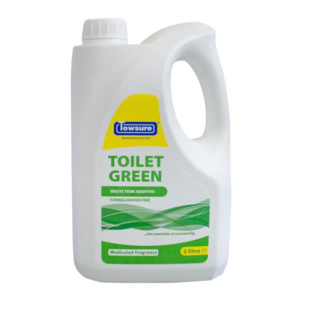 Toilet Green - Chemical Waste Tank Additive - 2 Litres - Towsure