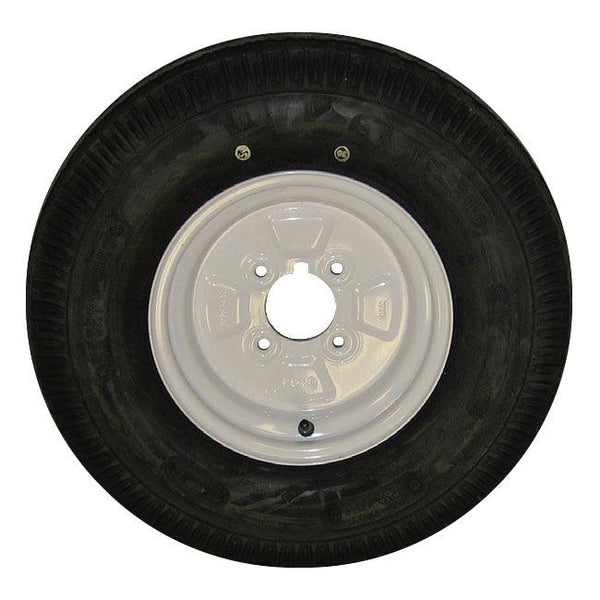 Trailer Wheel and Tyre - 500 X 10 - 4 inch Pcd - Towsure