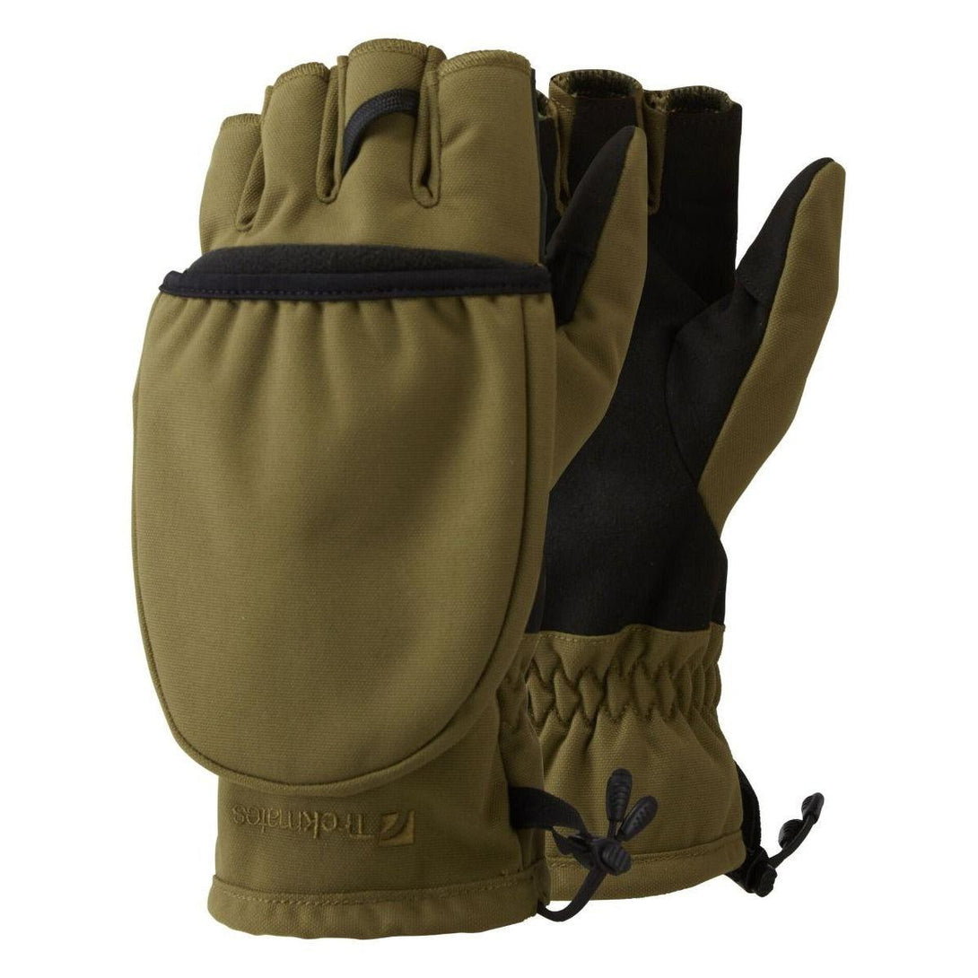 Trekmates Syde Windstopper Convertible Mitts - Olive - Towsure