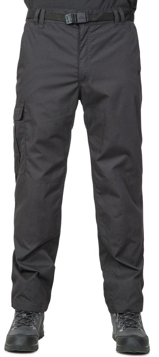 Trespass Clifton Cargo Trousers Black Towsure1