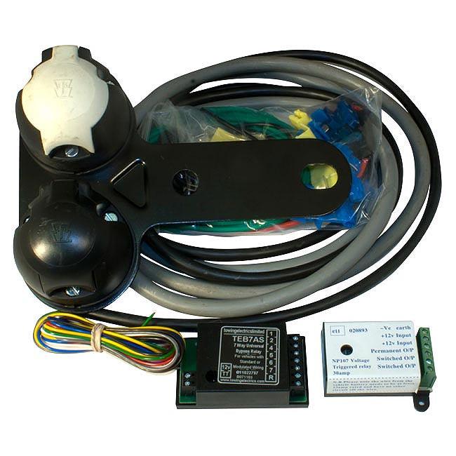 Twin 7-pin Universal (Bypass) Wiring Kit - Towsure
