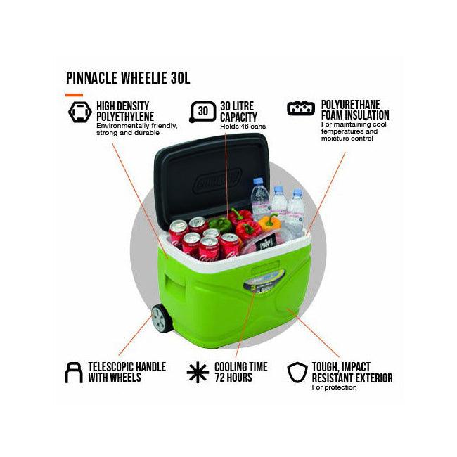 Vango Pinnacle Wheelie 30L Cool Box - Towsure