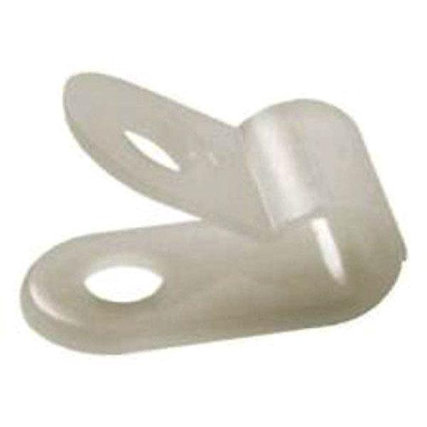 W4 Nylon Pipe P-Clips 6mm / 1/4" - Pack of 5 - Towsure