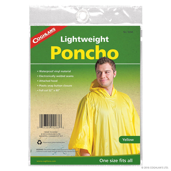 Waterproof Lightweight Poncho - Towsure