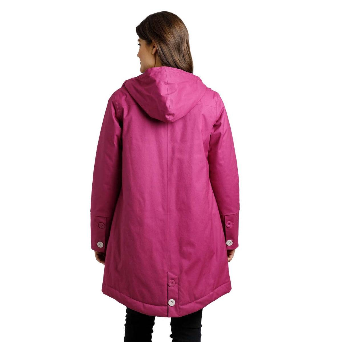 Weird Fish Women s Beatrix Waterproof Coat Raspberry Towsure