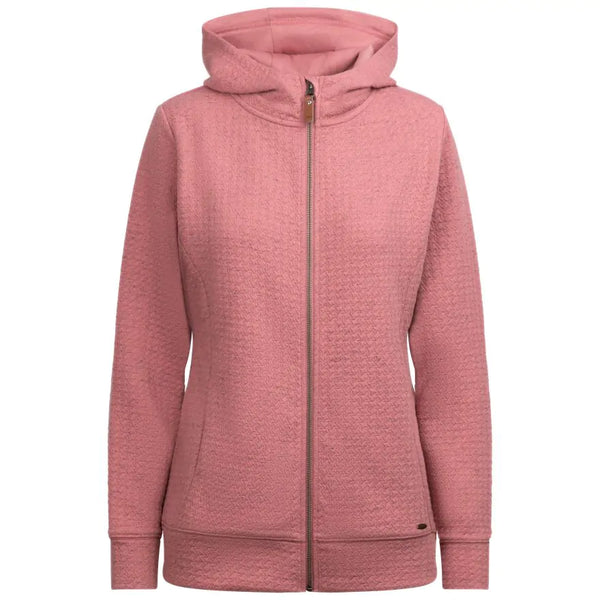 Trespass Womens Zip Up Hoodie Winnie - Mulberry