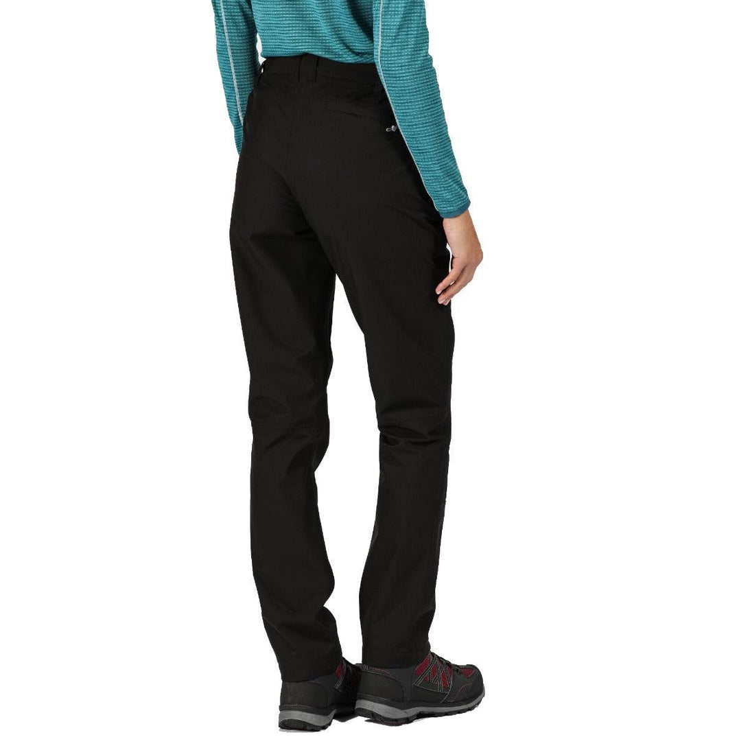 Women's Dayhike III Waterproof Trousers Black - Towsure