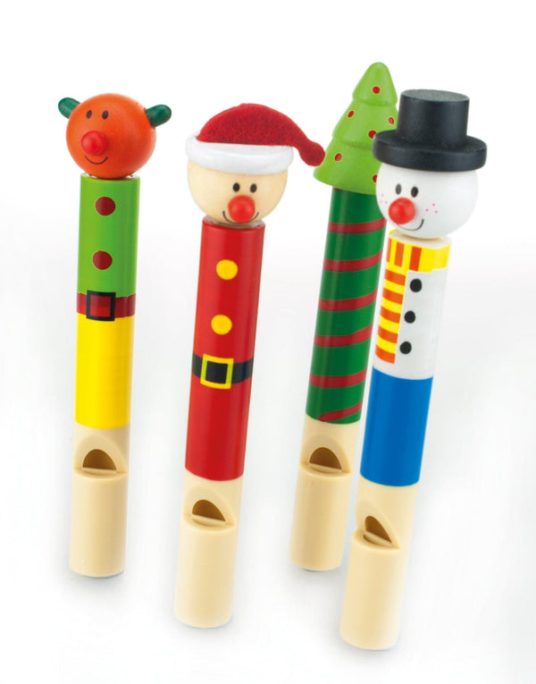 Wooden Christmas Whistle - Towsure