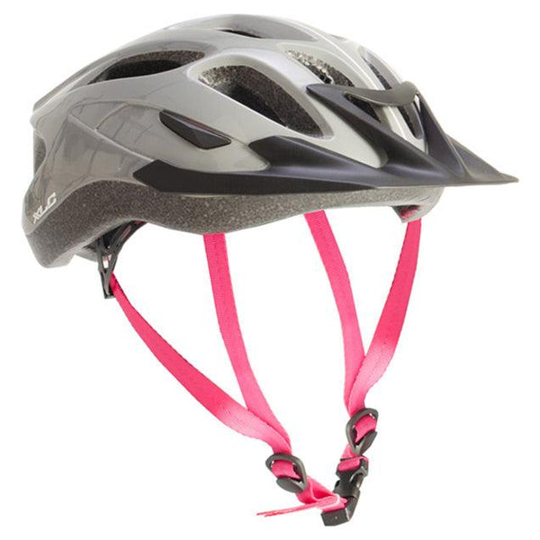 XLC C25 Cycle Helmet - Grey/Pink - Towsure