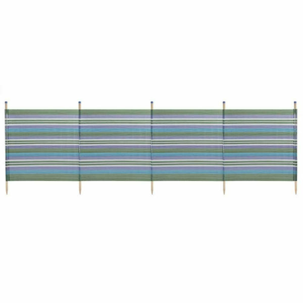 Yello 5 Pole Windbreak - Blue Stripe - Towsure