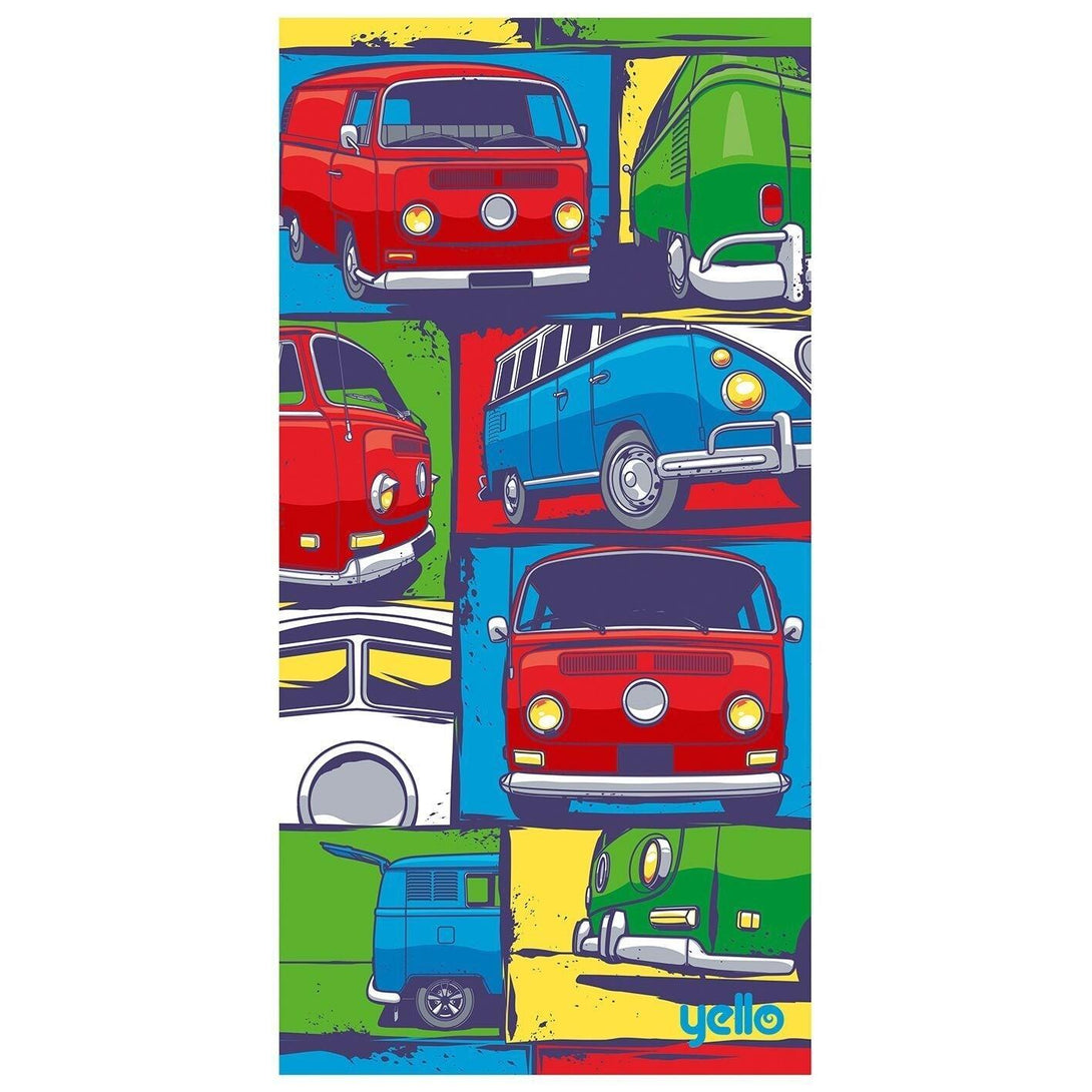 Yello Beach Towel - Camper Van - Towsure